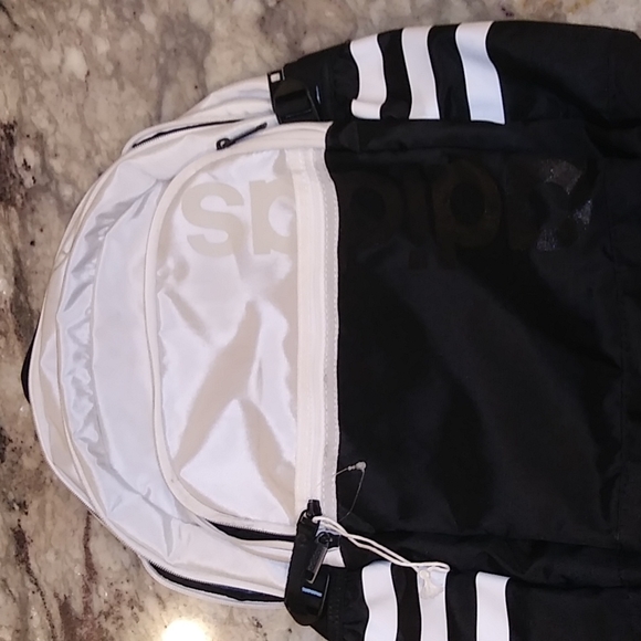 Brand new Adidas white backpack without tags